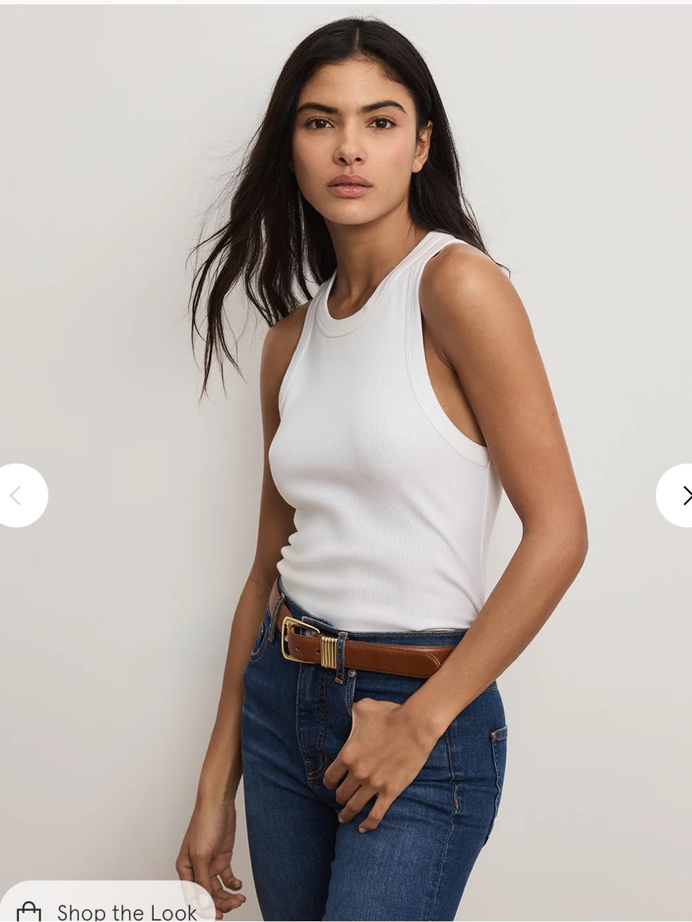Veronica beard Jordyn Cropped Tank Top size xs